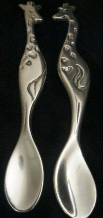 Giraffe Design Salad Servers